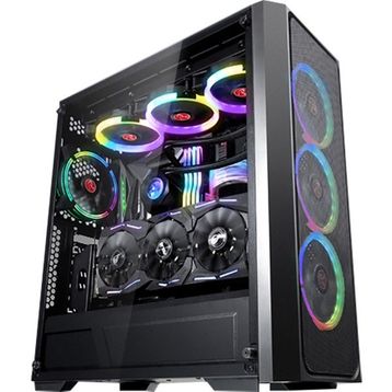 Raijintek Ponos MS 4x12 cm Adreslenebilir ARGB Led Fanlı Mesh Ön Panelli ATX Kasa