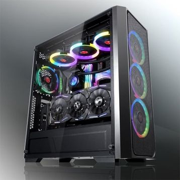 Raijintek Ponos MS 4x12 cm Adreslenebilir ARGB Led Fanlı Mesh Ön Panelli ATX Kasa