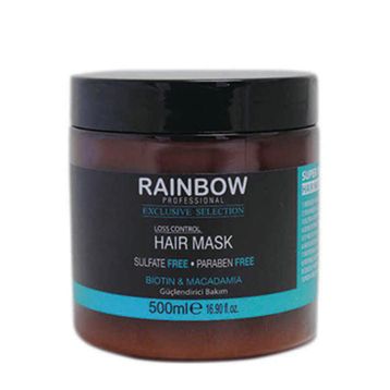 Rainbow 500 Ml Dökülen Saçlar için Güçlendirici Bakım Maskesi