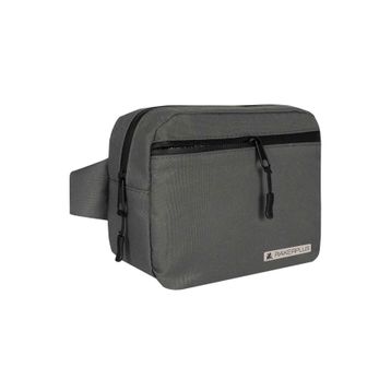 Rakerplus 21x15x5 cm Gri Minimal Unisex Bel ve Göğüs Çantası