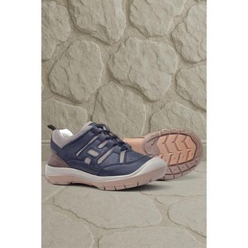 Rakerplus Hakiki Deri Siyah Kum Bağcıklı Çocuk Outdoor Ayakkabı