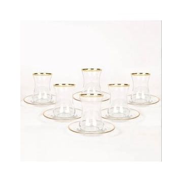 Rakle Avantgarde Gold 12 Parça Çay Seti