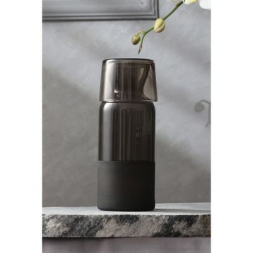 Rakle Matte 700 ml Siyah Bardaklı Sürahi