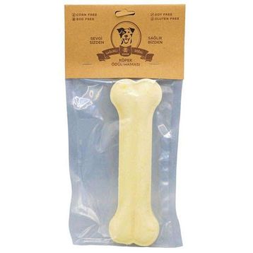 Rakun 15.5 cm Beyaz Çiğneme Kemiği Köpek Ödülü