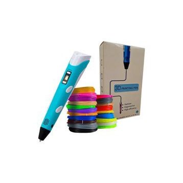 Rakun Robotik Mavi 3D Pen 3 Boyutlu 3D Kalem