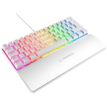 Rampage Ally K11 Beyaz TKL Blue Switch Kablolu Mekanik Gaming Klavye