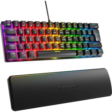 Rampage Ally K11 Siyah TKL Blue Switch Kablolu Mekanik Gaming Klavye