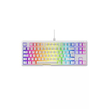 Rampage Claw Beyaz - Kırmızı TKL Red Switch Kablolu Mekanik Oyuncu Klavyesi