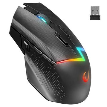Rampage Drop M3 V2 Siyah RGB Optik Şarjlı Kablolu/Kablosuz Gaming Mouse