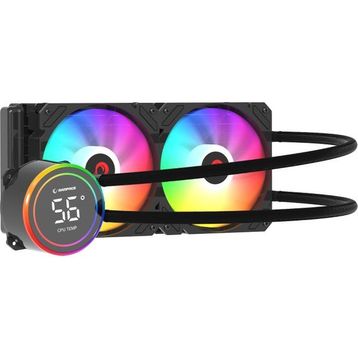 Rampage Helios C15 Siyah ARGB 240 mm İşlemci Sıvı Soğutucu