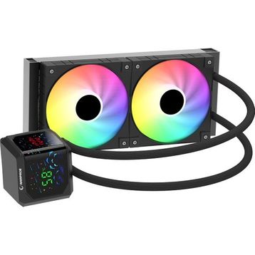 Rampage Helios D24 ARGB 240 mm Siyah İşlemci Sıvı Soğutucu
