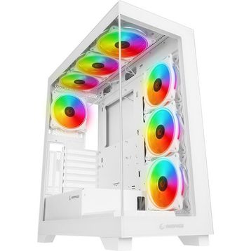 Rampage Hydra V3 RGB Fanlı Beyaz ATX Gaming Bilgisayar Kasası