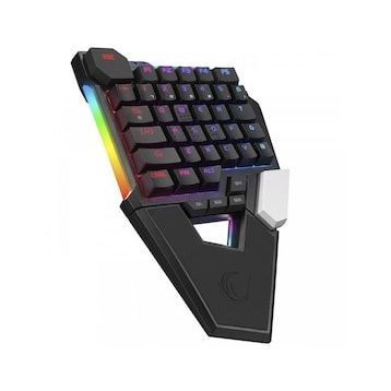 Rampage KB-277 Siyah Omni Type C Rgb 6 Farklı Aydınlatma Q Mini Oyuncu Klavye