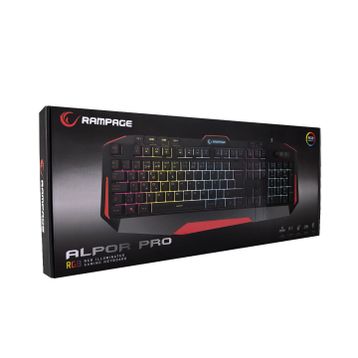 Rampage KB-RX7 Alpor Pro Rgb Oyuncu Klavyesi + Smx-r17 X-Rapier Gaming Mouse
