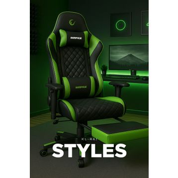 Rampage KL-R61 Styles Serisi Yeşil Oyuncu Koltuğu