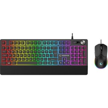 Rampage KM-9858 Jazzy V2 Siyah Klavye Mouse Set