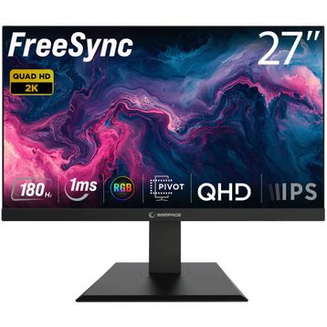 Rampage Miracle MC27RQ180 27 inç 180Hz 1ms 2K Pivot Oyuncu Monitörü