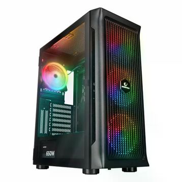 Rampage Prolix ARGB Fanlı 650 W ATX Gaming Bilgisayar Kasası