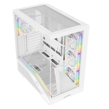Rampage Reaper ARGB Fanlı 750 W Beyaz ATX Gaming Bilgisayar Kasası