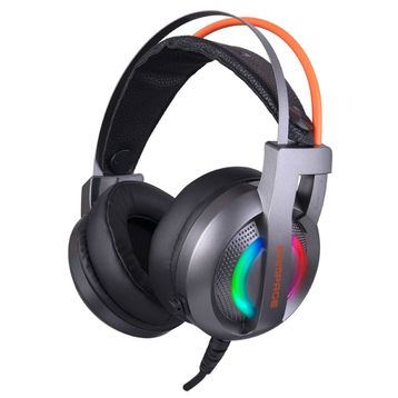 Rampage RM-X7 TORNADO Siyah CMEDIA 100B Chipset USB RGB Led Efektli Oyuncu Mikrofonlu Kulaklık