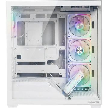Rampage Sylon ARGB Fanlı Beyaz 750 W ATX Gaming Bilgisayar Kasası