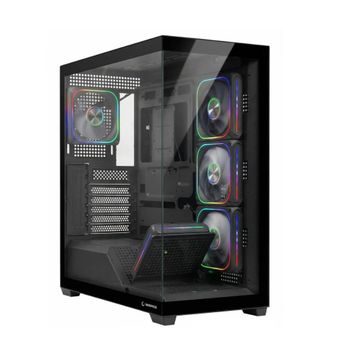 Rampage Sylon ARGB Fanlı Siyah 750 W ATX Gaming Bilgisayar Kasası