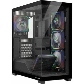 Rampage Sylon ARGB Fanlı Siyah 850 W ATX Gaming Bilgisayar Kasası