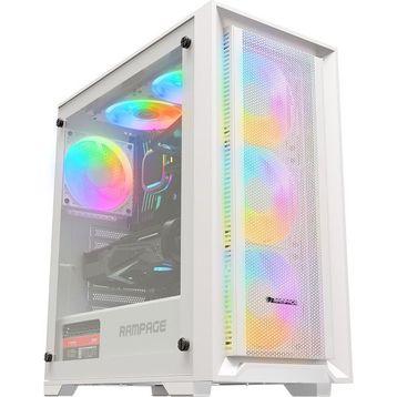 Rampage Voyager RGB Fanlı Beyaz 750 W ATX Gaming Bilgisayar Kasası