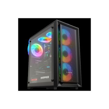 Rampage Voyager RGB Fanlı Siyah 750 W ATX Gaming Bilgisayar Kasası