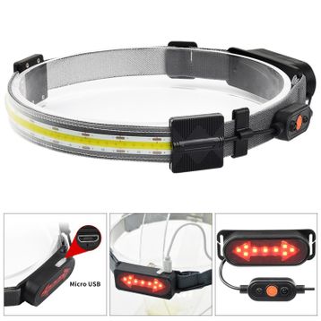 Ranchi RC-33 Şerit Cob Led Şarjlı Kafa Feneri