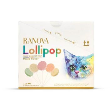 Ranova 1.4 gr 15 Adet Kediler için Karışık Lezzetli Lolipop