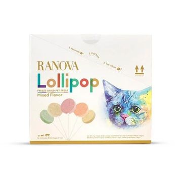 Ranova 1.4 gr 15 Adet Kediler için Karışık Lezzetli Lolipop