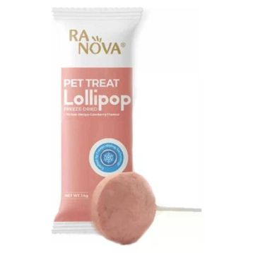 Ranova 1.4 gr Tavuklu ve Kızılcık Lezzetli Kediler için Lolipop