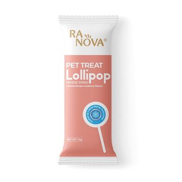 Ranova 1.4 gr Tavuklu ve Kızılcık Lezzetli Kediler için Lolipop