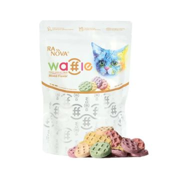 Ranova Dondurularak Kurutulmuş Etli Waffle 60 gr Kedi Ödülü