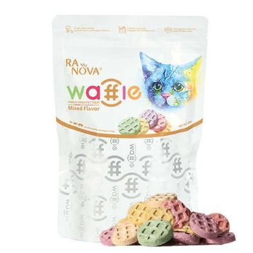 Ranova Dondurularak Kurutulmuş Etli Waffle 60 gr Kedi Ödülü