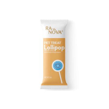 Ranova Kabak Aromalı Dondurularak Kurutulmuş 1.4 gr Kedi Ödülü Lolipop