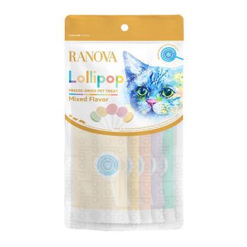 Ranova Karışık Lezzetli 1.4 gr 5'li Kediler İçin Lolipop