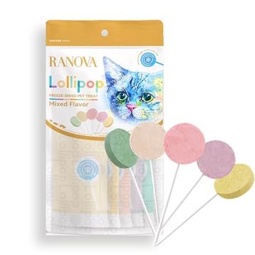 Ranova Karışık Lezzetli 1.4 gr 5'li Kediler İçin Lolipop