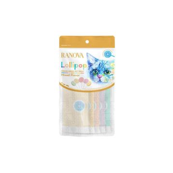 Ranova Lollipop Karışık Çeşitli 5x1.4 gr Kedi Ödül Maması