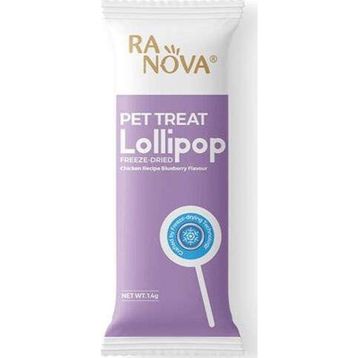 Ranova Yaban Mersini Aromalı Dondurularak Kurutulmuş 1.4 gr Kedi Ödülü Lolipop