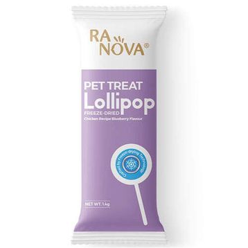 Ranova Yaban Mersini Aromalı Dondurularak Kurutulmuş 1.4 gr Kedi Ödülü Lolipop