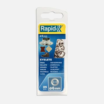 Rapid 6 mm 25 Adet Kuşgözü Delik Halka