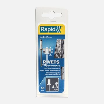 Rapid Perçin 4,8 x 16 mm Alu 50 Adet Matkap Ucu