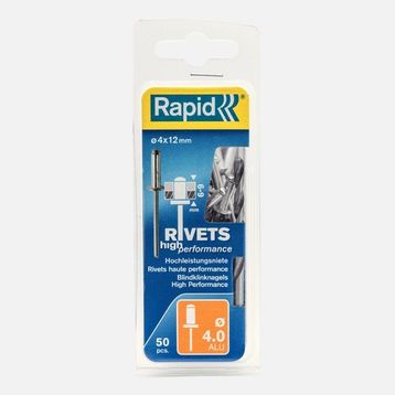 Rapid Perçin 4x12 mm Alu 50 Adet Matkap Ucu