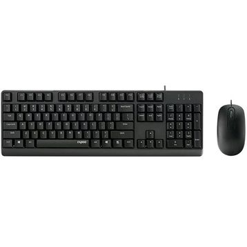 Rapoo 13386 X130PRO Kablolu Klavye Mouse Seti