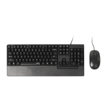Rapoo NX2000 USB Kablolu Ergonomik Q Türkçe Klavye ile Optik Mouse Set