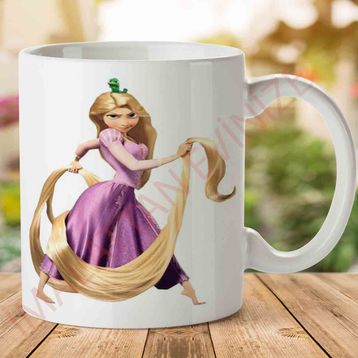 Rapunzel Baskılı Kupa