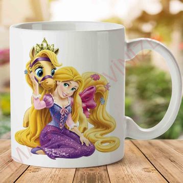 Rapunzel Baskılı Kupa