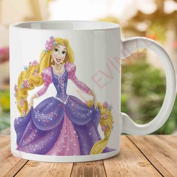Rapunzel Baskılı Kupa